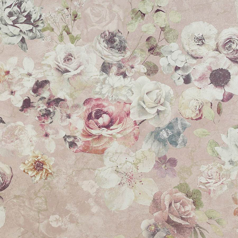 J8004-03 Marble Rose Atmosphere IV Wallpaper By Jane Churchill