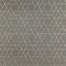 J8008-07 Zelma Azzura Charcoal Wallpaper By Jane Churchill