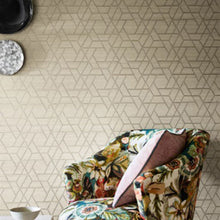 J8008-11 Zelma Azzura Taupe Wallpaper By Jane Churchill