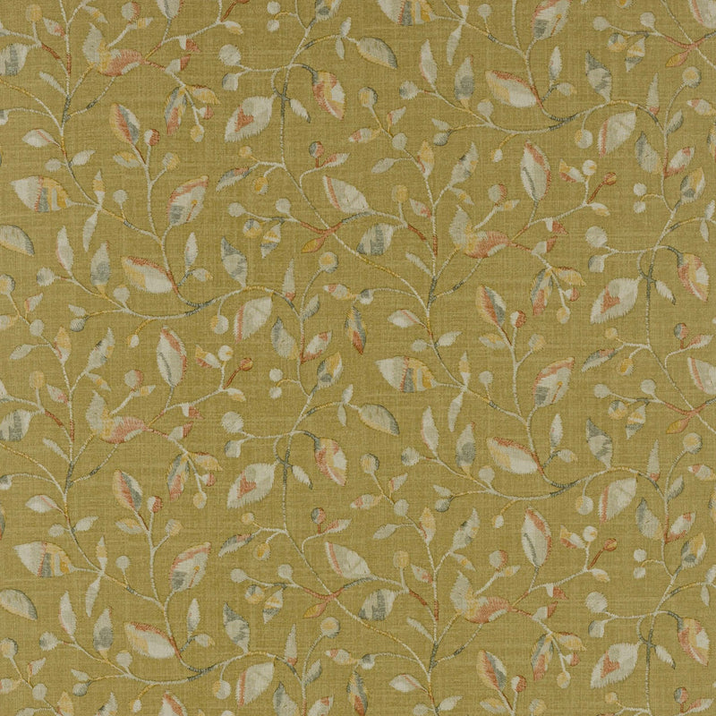 J8015-02 Azzura Gold Wallpaper By Jane Churchill