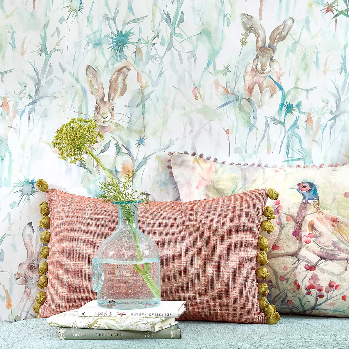Jack Rabbit Fern Wallpaper by Voyage Maison | JACKRAB/WPO/MUL