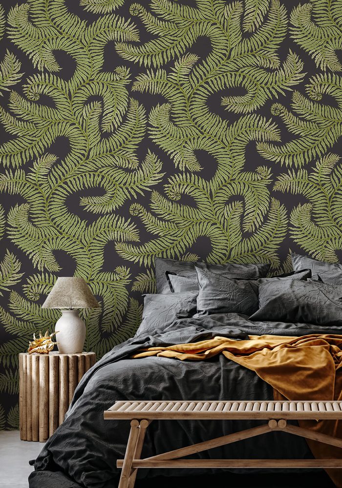 JMW-100101 Bombes Fernery Wallpaper by Josephine Munsey