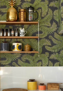 JMW-100101 Bombes Fernery Wallpaper by Josephine Munsey