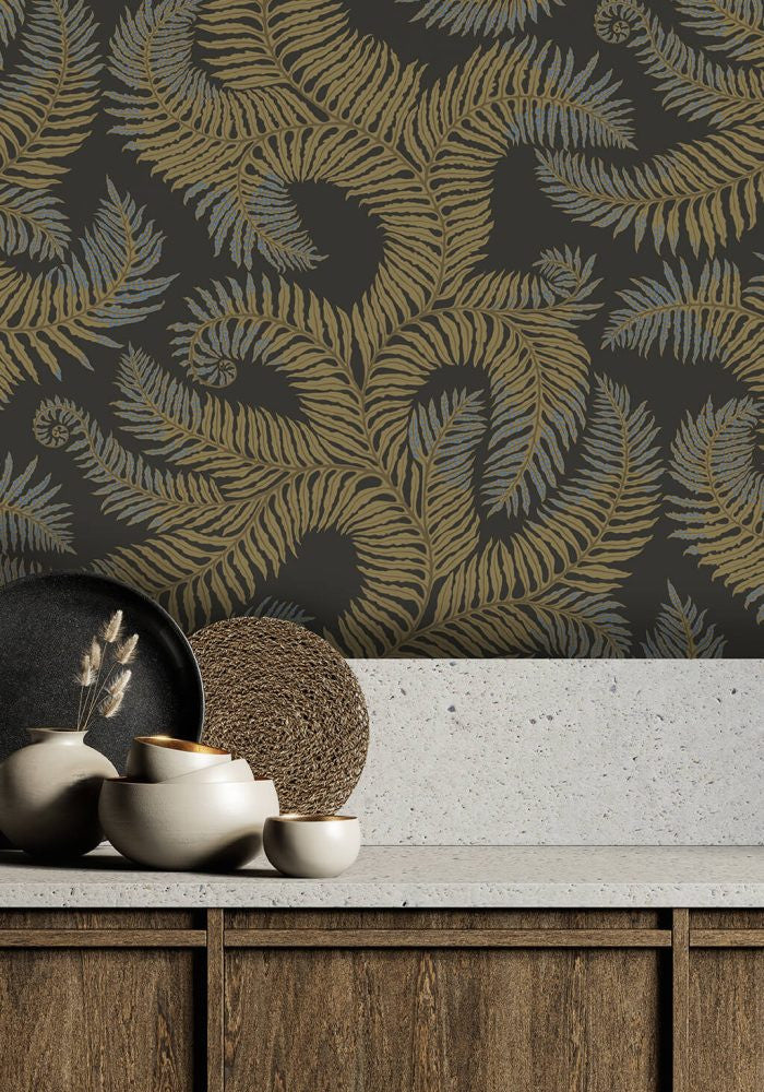 JMW-100121 Bombes Fernery Wallpaper by Josephine Munsey