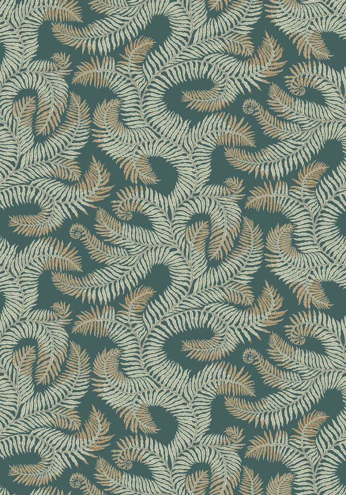 JMW-100131 Bombes Fernery Wallpaper by Josephine Munsey