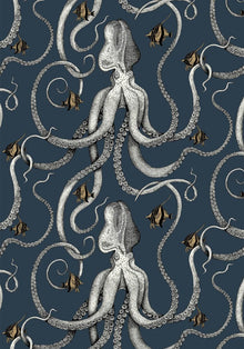 JMW-100201 Octopoda Wallpaper by Josephine Munsey