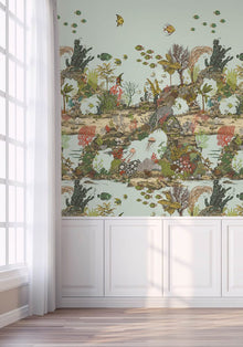 JMW-100301 Underwater Jungle Wallpaper by Josephine Munsey