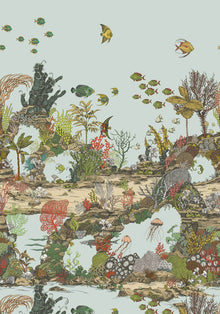 JMW-100301 Underwater Jungle Wallpaper by Josephine Munsey
