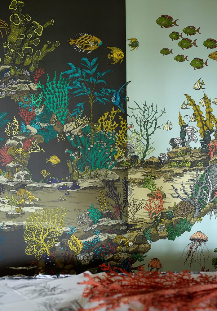 JMW-100301 Underwater Jungle Wallpaper by Josephine Munsey