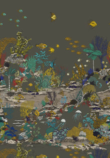 JMW-100302 Underwater Jungle Wallpaper by Josephine Munsey