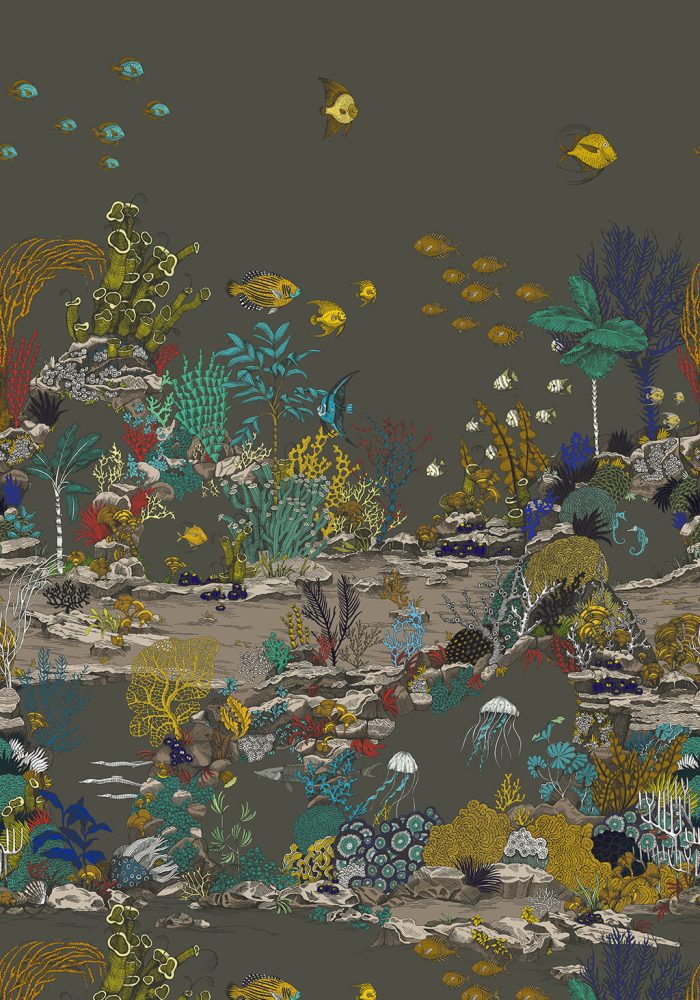 JMW-100302 Underwater Jungle Wallpaper by Josephine Munsey