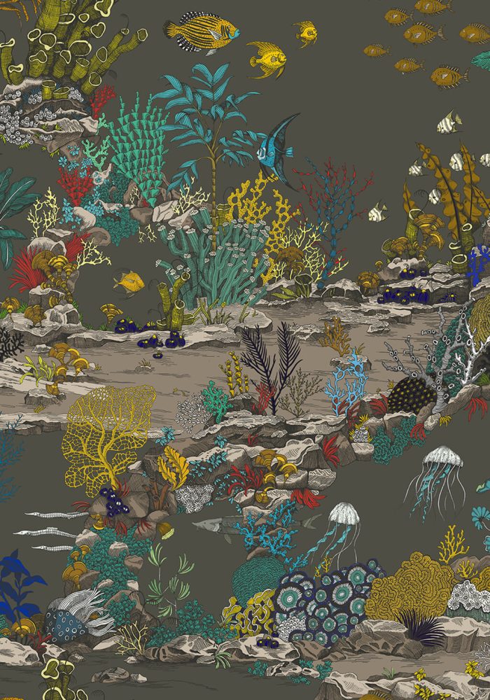 JMW-100302 Underwater Jungle Wallpaper by Josephine Munsey