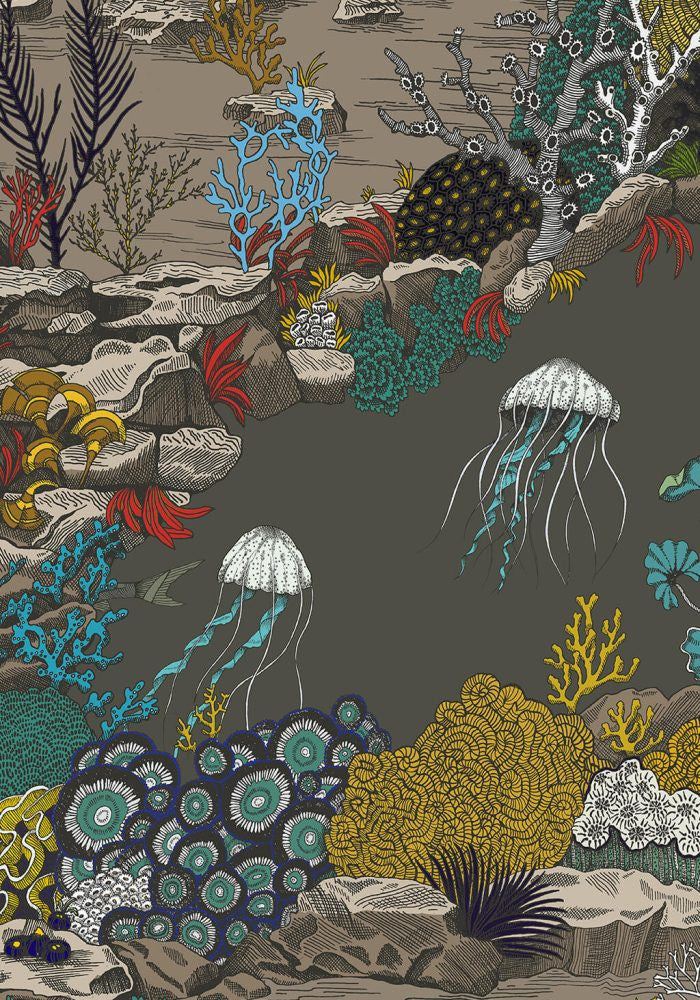 JMW-100302 Underwater Jungle Wallpaper by Josephine Munsey