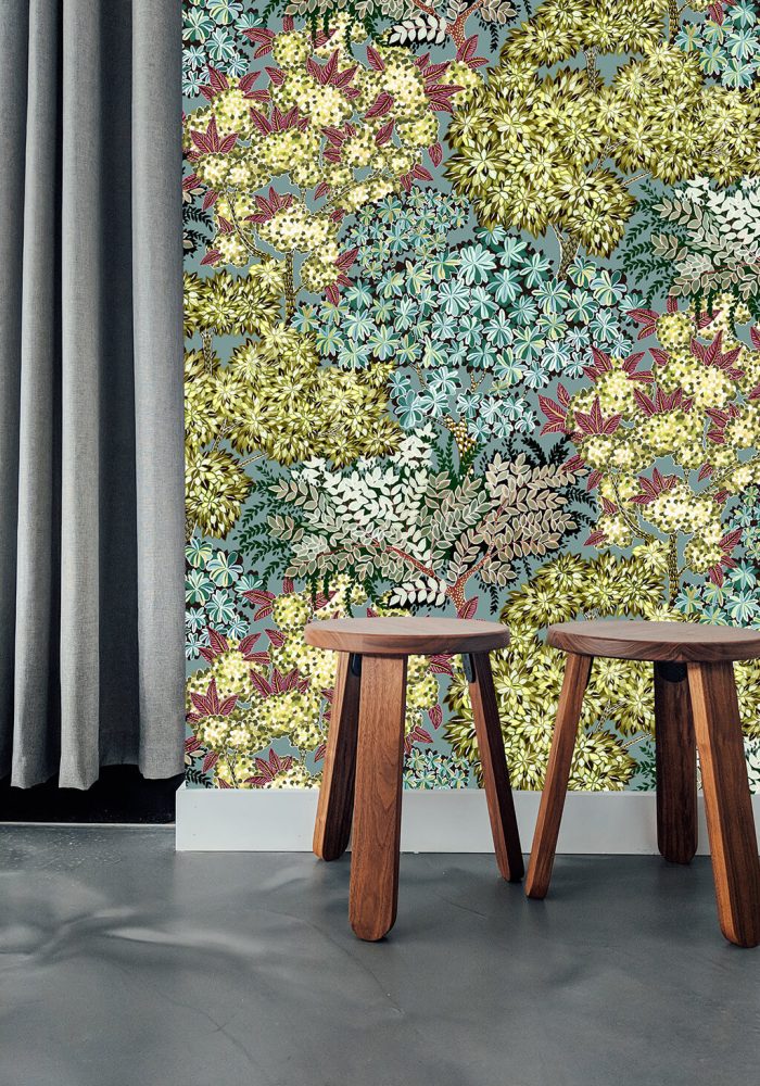 JMW-100401 Broccoli Canopy Wallpaper by Josephine Munsey