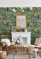 JMW-100411 Broccoli Canopy Wallpaper by Josephine Munsey