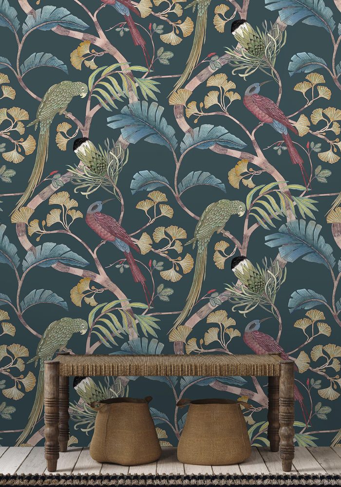 JMW-100602 Living Branches Wallpaper by Josephine Munsey