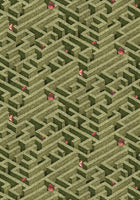 JMW-100801 Labyrinth with Squirrel Wallpaper by Josephine Munsey