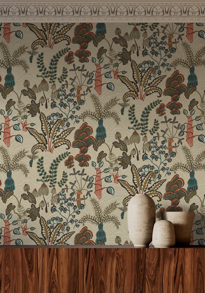 JMW-101211 Woodland Floor Wallpaper by Josephine Munsey