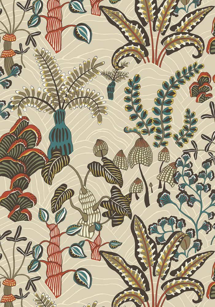JMW-101211 Woodland Floor Wallpaper by Josephine Munsey