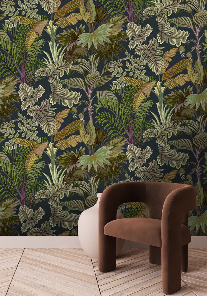 JMW-101321 Palm Grove Wallpaper by Josephine Munsey