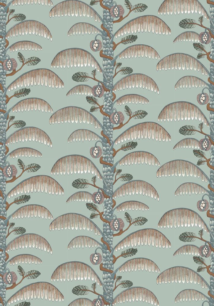 JMW-101501 Palm Stripe Wallpaper by Josephine Munsey