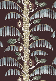 JMW-101521 Palm Stripe Wallpaper by Josephine Munsey