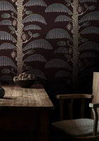 JMW-101521 Palm Stripe Wallpaper by Josephine Munsey