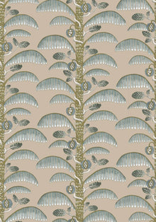 JMW-101531 Palm Stripe Wallpaper by Josephine Munsey