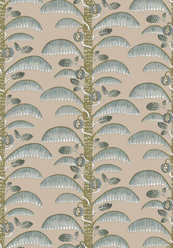JMW-101531 Palm Stripe Wallpaper by Josephine Munsey