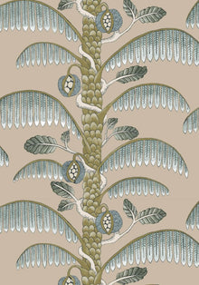 JMW-101531 Palm Stripe Wallpaper by Josephine Munsey