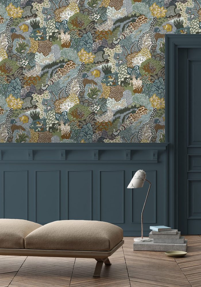 JMW-101911 Whimsical Clumps Wallpaper by Josephine Munsey