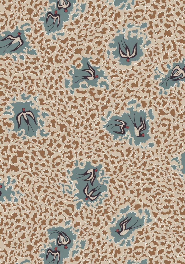 JMW-102001 Bea's Swallows Wallpaper by Josephine Munsey