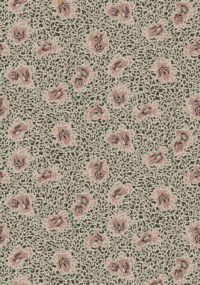 JMW-102011 Bea's Swallows Wallpaper by Josephine Munsey