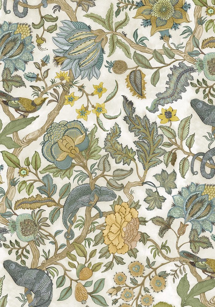 JMW-102201 Chameleon Trail Wallpaper by Josephine Munsey