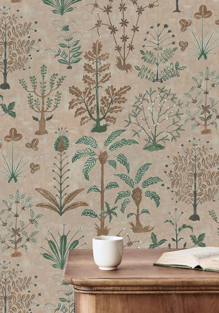 JMW-102301 Cynthia Plaster Pink Wallpaper by Josephine Munsey