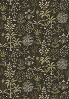 JMW-102331 Cynthia Black and  Olive Wallpaper by Josephine Munsey