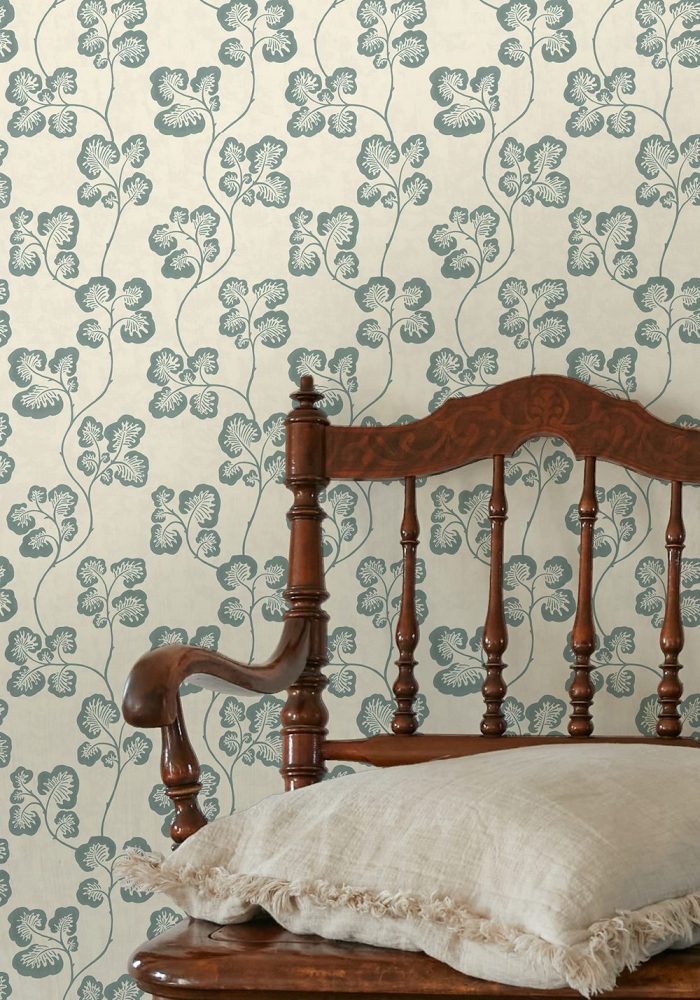 JMW-102421 Cabbage Check Wallpaper by Josephine Munsey