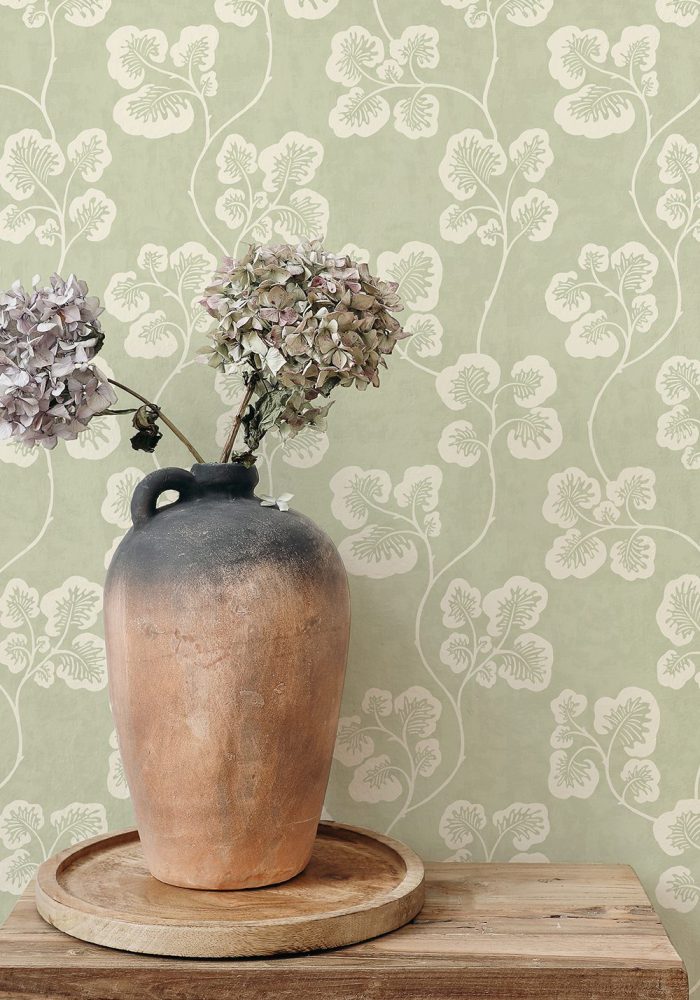 JMW-102431 Cabbage Check Wallpaper by Josephine Munsey