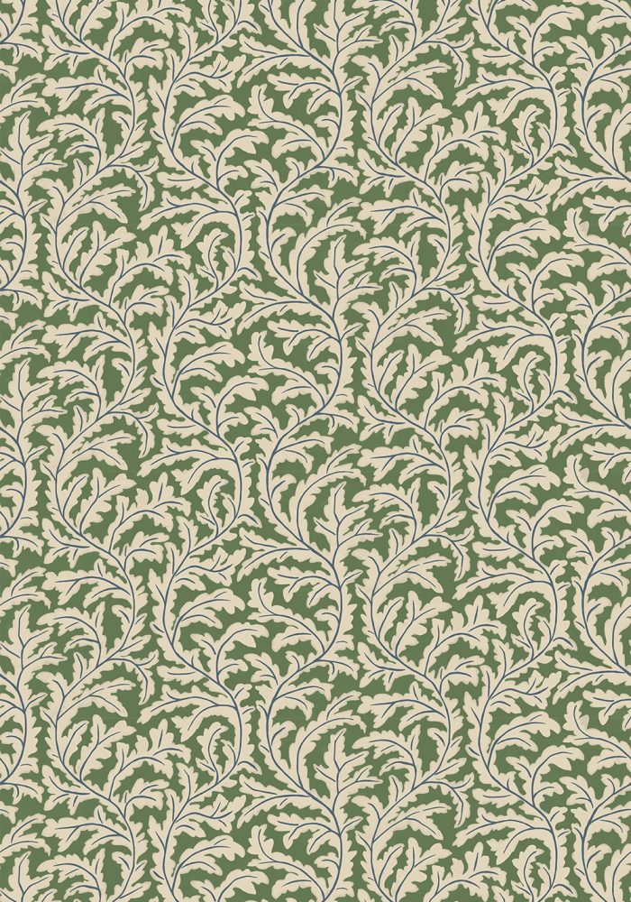JMW-102501 Frond Ogee Wallpaper by Josephine Munsey