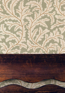 JMW-102521 Frond Ogee Wallpaper by Josephine Munsey