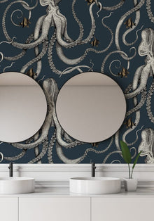 JMW-103001 Octopoda Grand Roll Wallpaper by Josephine Munsey