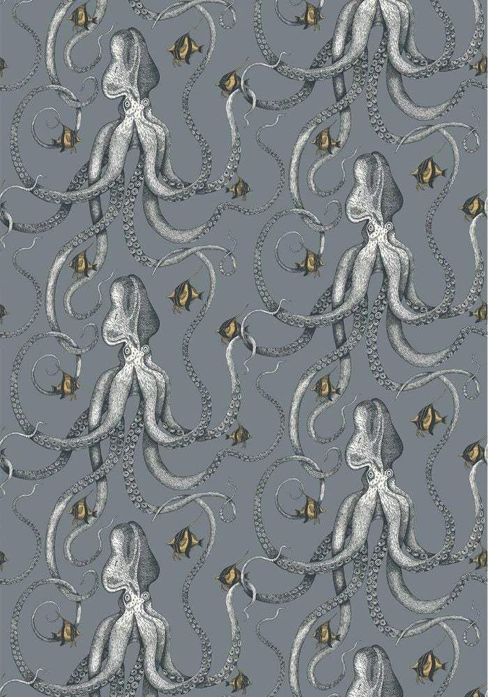 JMW-103011 Octopoda Grand Roll Wallpaper by Josephine Munsey