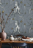 JMW-103011 Octopoda Grand Roll Wallpaper by Josephine Munsey