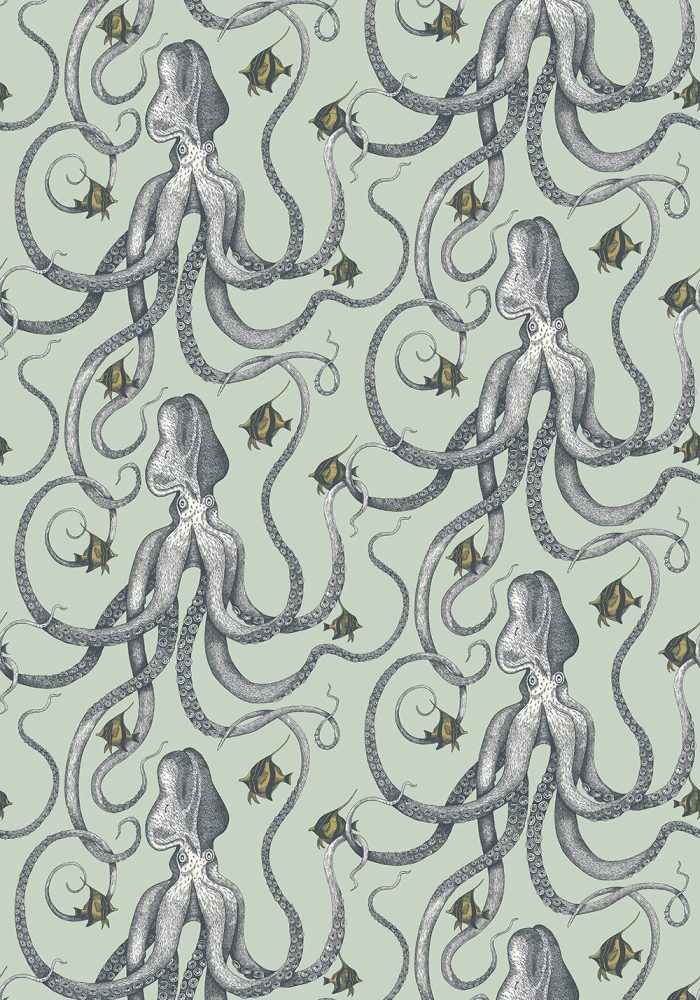 JMW-103021 Octopoda Grand Roll Wallpaper by Josephine Munsey