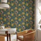 JMW-105421 Simia Petrol Wallpaper by Josephine Munsey