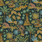 JMW-105511 Paradisum Navy Wallpaper by Josephine Munsey