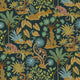 Paradisum Navy Miria Wallpaper by Josephine Munsey