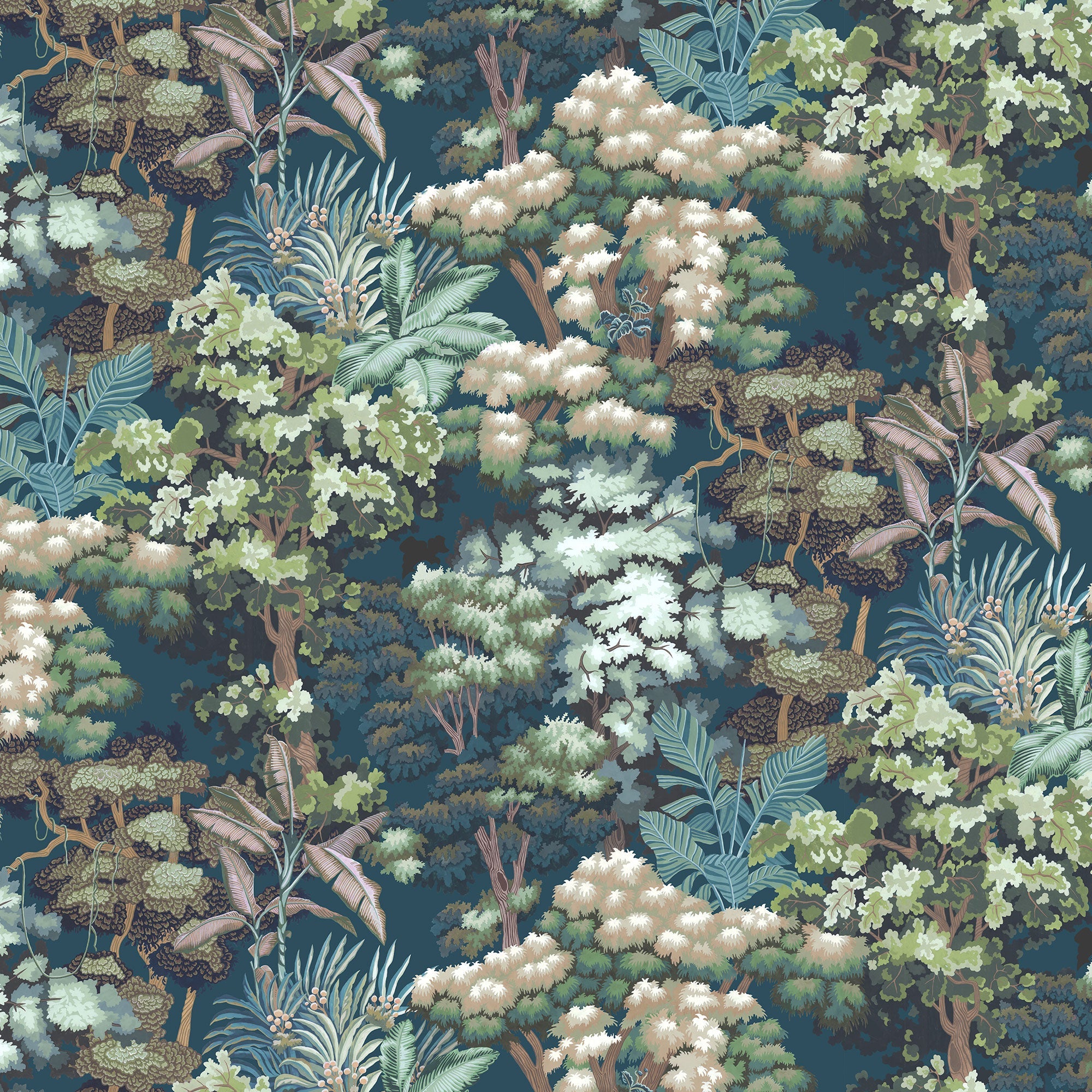JMW-105611 Canopia Petrol Wallpaper by Josephine Munsey