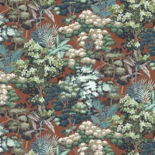 JMW-105621 Canopia Red And Green Wallpaper by Josephine Munsey
