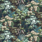 JMW-105631 Monkey Canopia Dark Green Wallpaper by Josephine Munsey